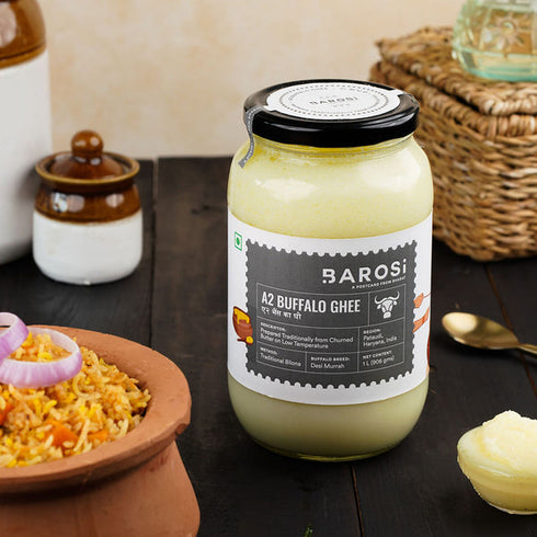 Barosi A2 Buffalo Ghee 1 Ltr